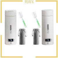 Ấm đun nước trà điện thông minh có bàn chải làm sạch và tay áo nhẹ cho chai sôi cho người lái xe