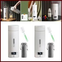 Ấm đun nước trà điện thông minh có bàn chải làm sạch và tay áo nhẹ cho chai sôi cho người lái xe