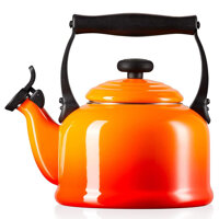 Ấm đun nước trên bếp từ LeCreuset TRADITION 2,1L màu cam