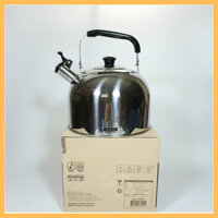 Ấm Đun Nước ZEBRA Có còi báo, vòi ngắn 3.5L - 5L - 6L (Inox 304). Hàng nhập khẩu Thái Lan