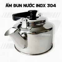 Ấm Đun Nước 2.5L/3.5L/4.5L/5.5L (dùng được cho bếp từ) - Inox 304 - Ấm Đun Nước Inox Inox 1 Đáy
