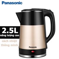 Ấm đun siêu tốc 2.5L Panasonic - Công suất 1500W - đun sôi nhanh - Tư ngắt an toàn khi nước sôi & trào - Inox cao cấp