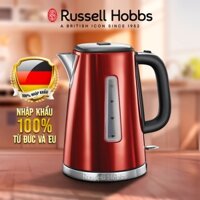 Ấm Đun Siêu Tốc Cao Cấp 1,7L 2400W Russell Hobbs 23210-70 Luna Solar – Nhập Khẩu Đức & EU