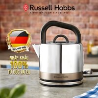 Ấm đun Siêu Tốc cao cấp Russell Hobbs Distinctions 26422-70 2400W dung tích 1.5L, màu titan sang trọng, tiện dụng