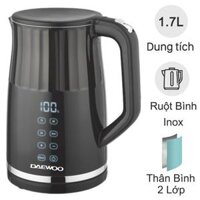 Ấm Đun Siêu Tốc Daewoo DWK-17DGT  (Sản phẩm trưng bày)