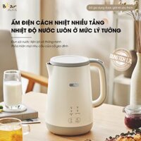 Ấm Đun Siêu Tốc Giữ Nhiệt Bear SB-ST17T 1800W Dung Tích 1,7L Cảm Ứng Dễ Dàng Sử Dụng - Bảo Hành 18 Tháng bản Tiếng Việt HÀNG CHÍNH HÃNG