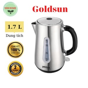 Ấm đun siêu tốc Goldsun GPK-717SS (GPK717SS) - 1,7 lít, 2000W