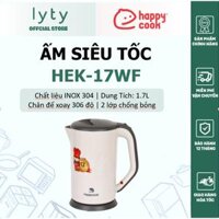 Ấm đun siêu tốc Happy Cook 1.7 lít HEK-17WF