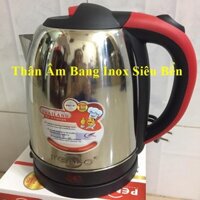 ẤM ĐUN SIÊU TỐC  INOX  TỰ ĐỘNG NGẮT KHI NƯỚC SÔI 1.8 LÍT PENGO PG-218