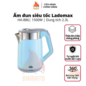Ấm đun siêu tốc Ladomax Ha-886