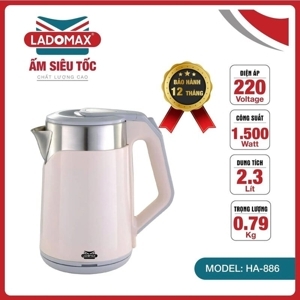 Ấm đun siêu tốc Ladomax Ha-886