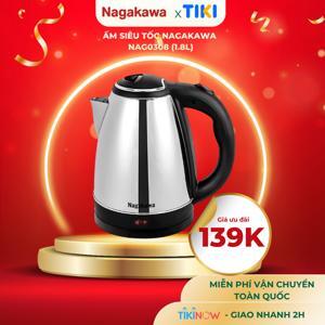 Ấm đun siêu tốc Nagakawa NAG0308 - 1.8L