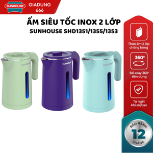 Ấm đun siêu tốc Sunhouse SHD1353