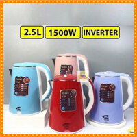 Ấm đun siêu tốc thái lan loại 2.5 lit, tự động ngắt điện khi đạt đến nhiệt độ sôi. AHA0077