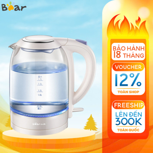 Ấm đun siêu tốc thủy tinh ArirangLife ZDH-A17L1 - 1.7L