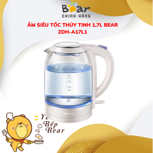 Ấm đun siêu tốc thủy tinh ArirangLife ZDH-A17L1 - 1.7L