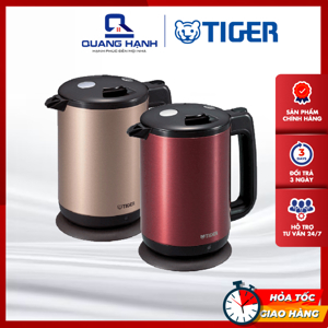 Bình - Ấm đun nước siêu tốc Tiger PCD-A10W - 1 lít, 1300W