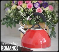 Ấm đun từ 3L Newstar romance WK.1801R (Màu đỏ)