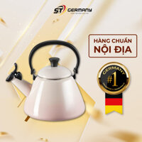 Ấm đun từ Le Creuset Kone có còi báo1,6L màu hồng nội địa đức ấm đun nước bếp từ cao cấp GermanySNT 10142
