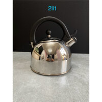 Ấm đung nước có còi hú hàng bãi Nhật dùng được bếp từ