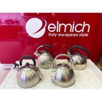 Ấm Elmich Smartcook inox 304 đun bếp từ 3373 3372 3328 ấm đun nước có còi