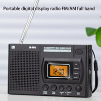 Am FM Di Động Đài Phát Thanh Stereo Loa Chạy Bằng Pin Đài Phát Thanh LCD Mini Tiếp Nhận Tốt Nhất Đài Phát Thanh Đa Năng Có Kính Thiên Văn An