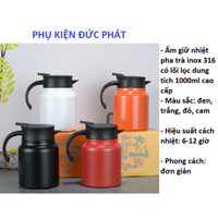 Ấm Giữ Nhiệt Pha Trà Inox Có Lõi Lọc 1000ml