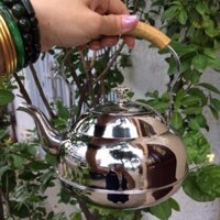 Ấm gỗ có lõi lọc trà bên trong1lit