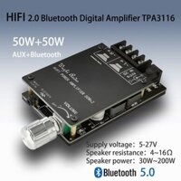 Âm li khuếch đại Bluetooth âm thanh nổi kỹ thuật số TPA3316 D2 50Wx2 cho dàn karaoke tại nhà