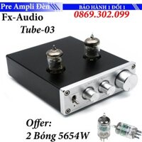 Âm ly Đèn Mini chỉnh Bass - Treble FX Audio TUBE-03 6J1 Preamplifier