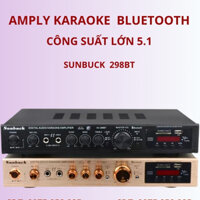 Âm ly karaoke 5.1, âm ly Sunbuck 298BT, amply karaoke gia đình