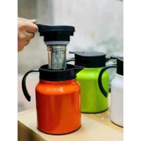 Ấm pha trà, Bình giữ nhiệt inox 304  dung tích 1 lít