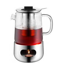 Ấm pha trà giữ ấm WMF Tea pot with strainer & rechaud SensiTea
