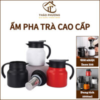 Ấm Pha Trà Giữ Nhiệt, Bình Pha Trà Giữ Nhiệt Có Lõi Lọc Cặn inox 1000ml