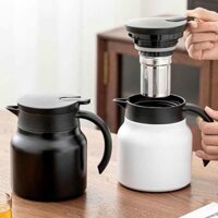 Ấm pha trà giữ nhiệt có lọc 1000ml, bình pha trà chất liệu inox 316 cao cấp