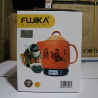 Ấm Sắc Thuốc Bắc Bằng Điện Fujika 3L Gốm Bát Tràng Tự Ngắt Khi Còn 1 Chén Bảo Hành 12 Tháng