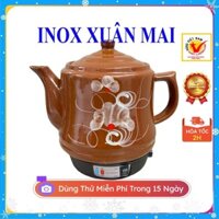 Ấm Sắc Thuốc Bắc Gốm Bát Tràng Cao Cấp Fujishi