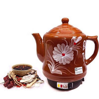 Ấm sắc thuốc bằng điện Xuân Tùng chất liệu gốm sứ bát tràng, bình sắc thuốc tự động an toàn tiện lợi.