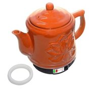 Ấm sắc thuốc điện chính hãng Fujishi 2.8 Lít Nâu đất hoặc xanh ngọc