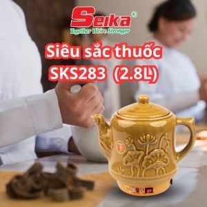 Ấm Sắc Thuốc Seika SKS283, 2.8L