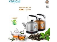 Ấm Siêu Đun Nước 5L Đế liền An Toàn Công suất 1500W Korichi KRC5150