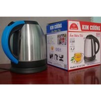 Ấm Siêu Tốc 1,2 Lít Kim Cương KCAI1200, Công Suất 1500W, Sôi Nhanh, Ấm Siêu Tốc Inox KIM CƯƠNG KCAI1200, Chính Hãng