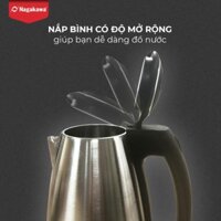 Ấm siêu tốc 1.8L Nagakawa NAG0313 (1.8L) - Hàng chính hãng - Bảo hành 12 tháng - BIBEMART