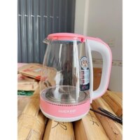 Ấm Siêu Tốc 2L Sôi Nhanh Công Nghệ Hàn Quốc Có Đèn Led Xung Quanh Bình