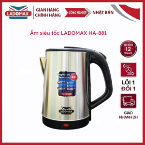 Ấm siêu tốc 3L Ladomax HA-881