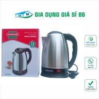 Ấm siêu tốc, Ấm siêu tốc Sunhouse inox 2 lớp 1.8L SHD1182 sôi nhanh, an toàn, tự động ngắt khi nước sôi.