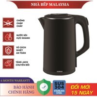 Ấm Siêu Tốc Bình Đun Siêu Tốc ZOZO ZE01 Inox 304 Dung Tích 2.5L