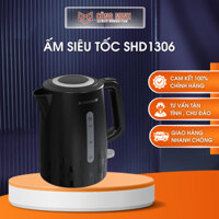 Ấm siêu tốc, bình siêu tốc nhựa cao cấp 1.7L SUNHOUSE SHD1306, bảo hành toàn quốc 12 tháng