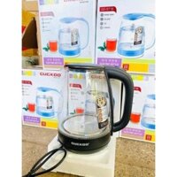 Ấm siêu tốc CUCKOO ST16 thủy tinh 2 lít, bình đun nước siêu tốc trong suốt, công suất 1500W, tự ngắt khi sôi