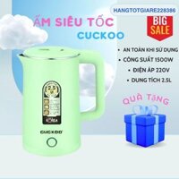 Ấm siêu tốc Cuckoo GD-ST20,bình đun nước siêu tốc,công suất 1500W đun sôi cực nhanh dung tích 2,5l